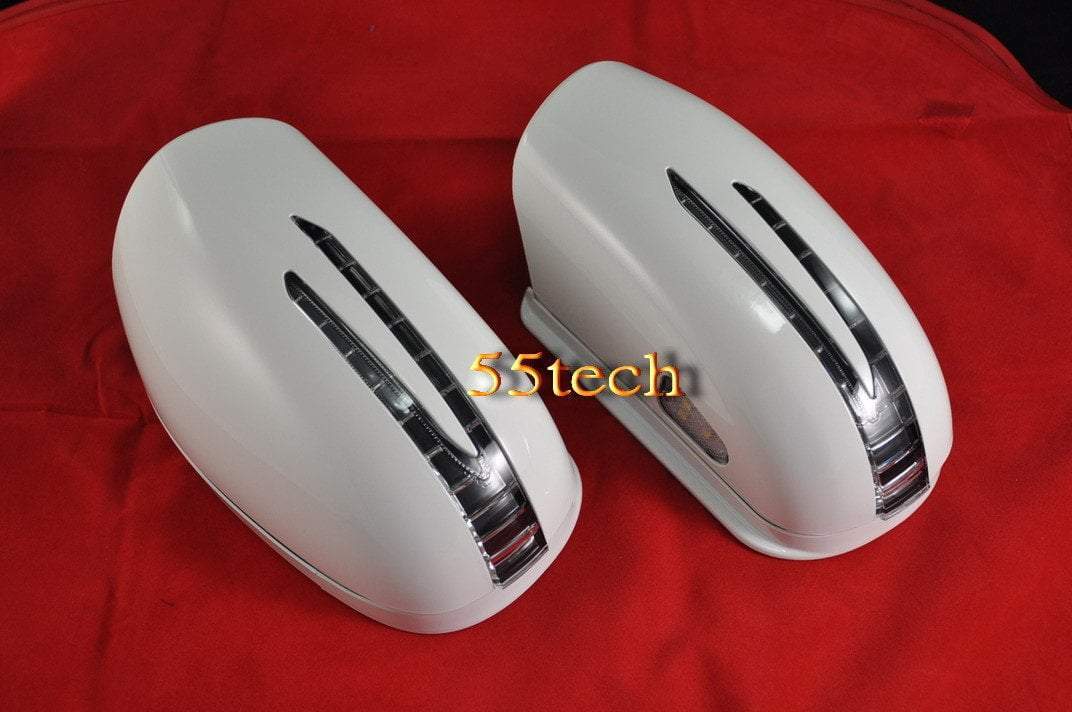 Mercedes Benz W220 2000~2002 S-Class Arrow Style LED Side Mirror Covers - 55tech Motors