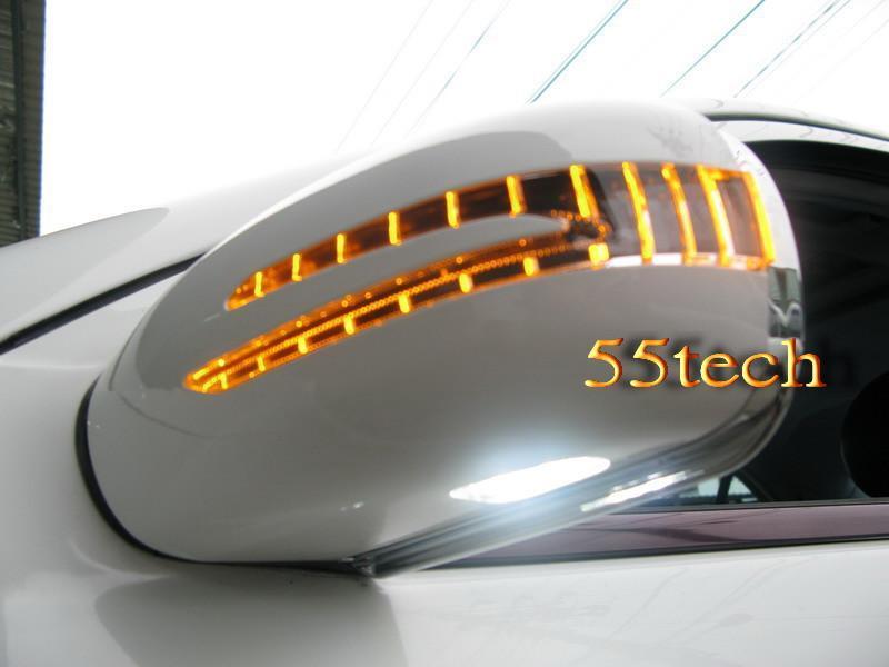 Mercedes Benz W220 2000~2002 S-Class Arrow Style LED Side Mirror Covers - 55tech Motors