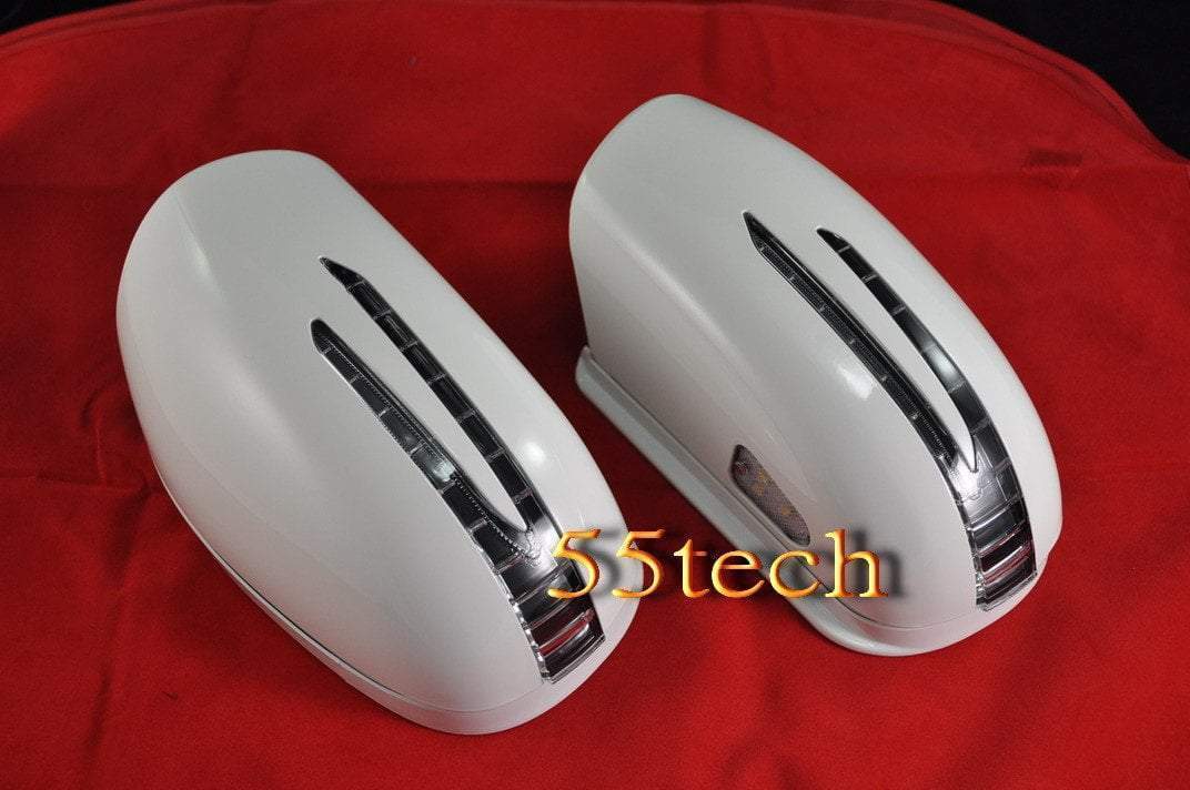 Mercedes Benz W220 2000~2002 S-Class Arrow Style LED Side Mirror Covers - 55tech Motors