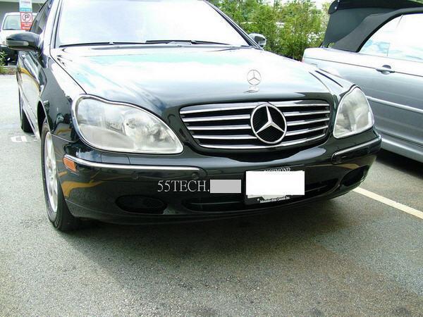 Mercedes Benz W220 2000~2002 S-Class CL Style Grille - 55tech Motors