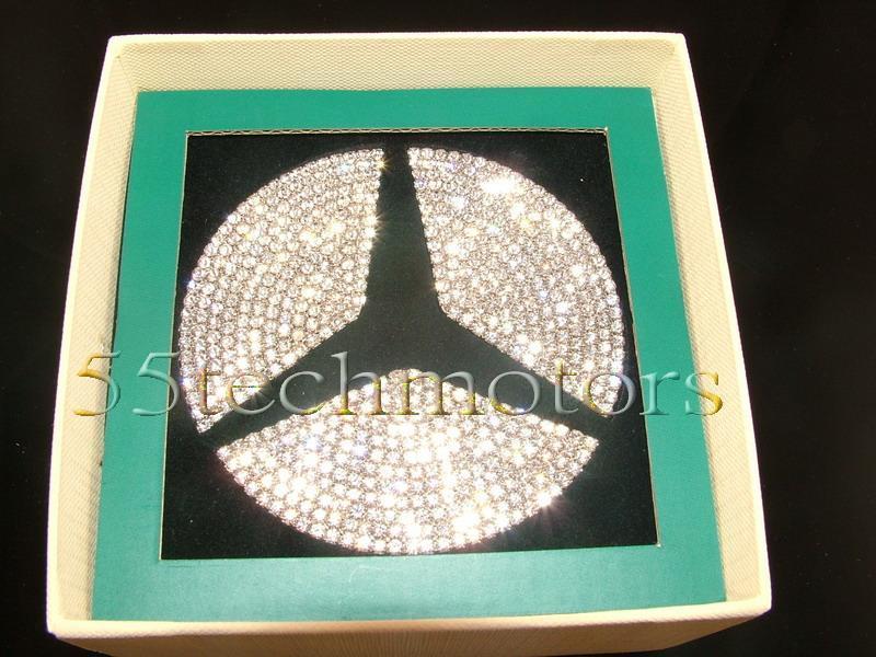 Mercedes Benz W220 2000~2006 S-Class Trunk Crystal Badge - 55tech Motors