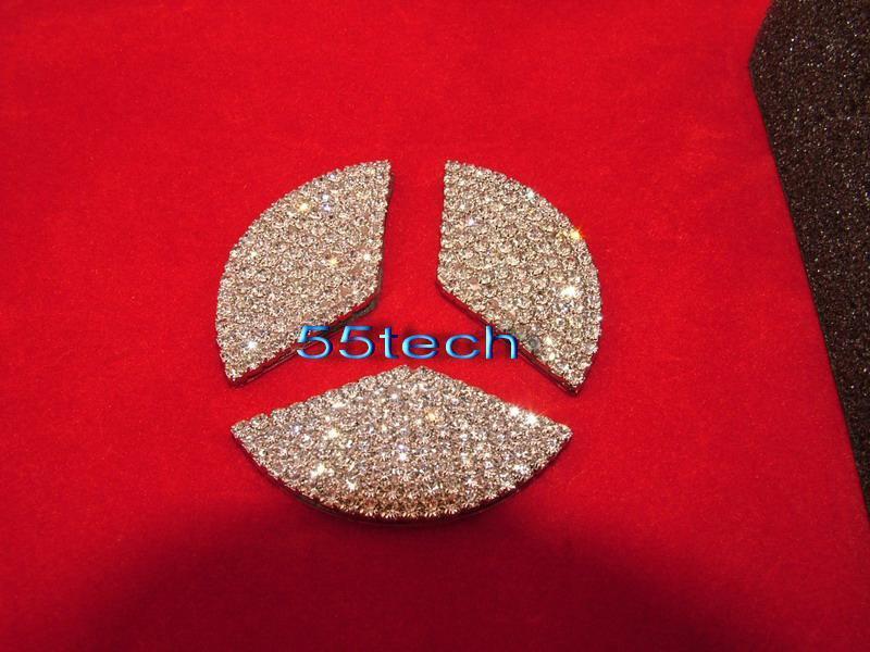 Mercedes Benz W220 2000~2006 S-Class Trunk Crystal Badge - 55tech Motors