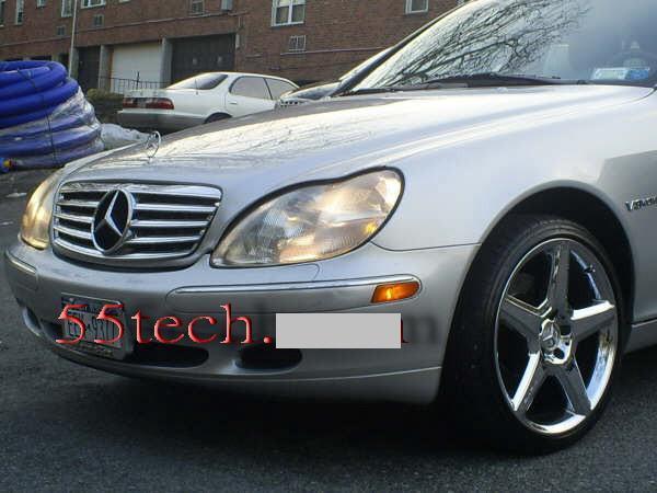 Mercedes Benz W220 2003~2006 S-Class CL Style Grille - 55tech Motors