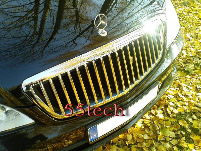 Mercedes Benz W221 2007~2009 S-Class Maybach Style Grille - 55tech Motors