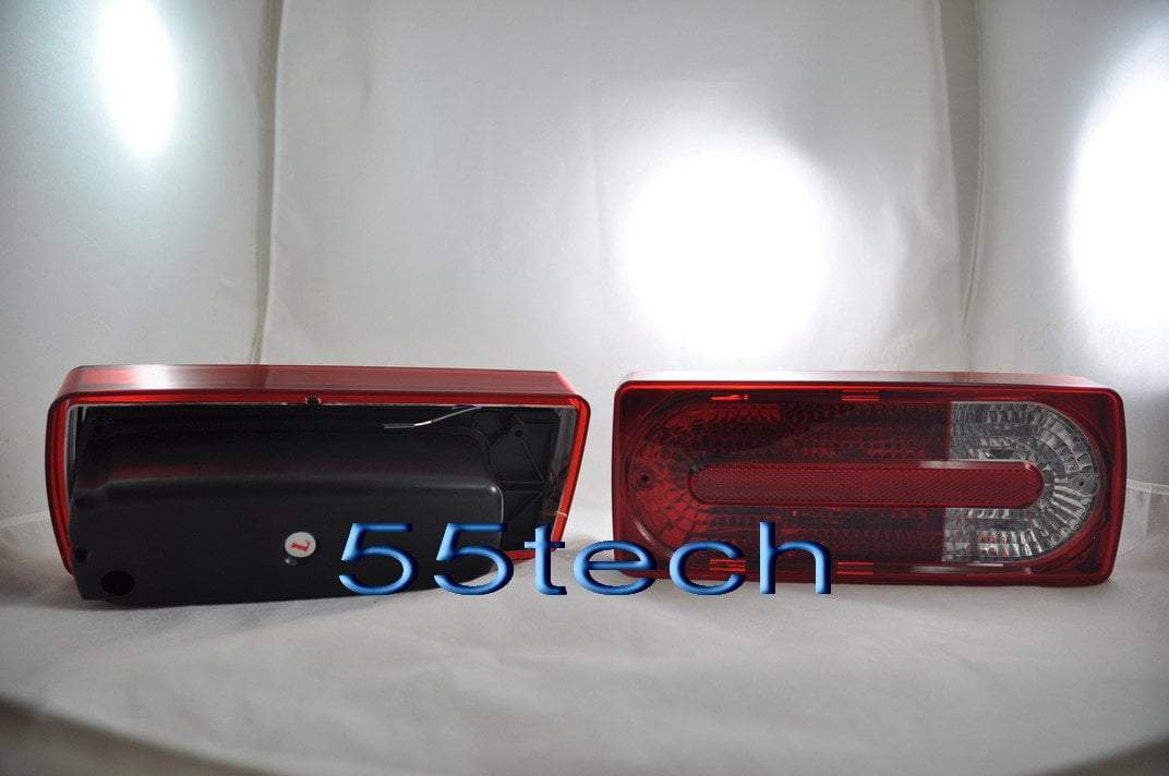 Mercedes Benz W463 G-Class 2010 Style Tail Light Covers - 55tech Motors