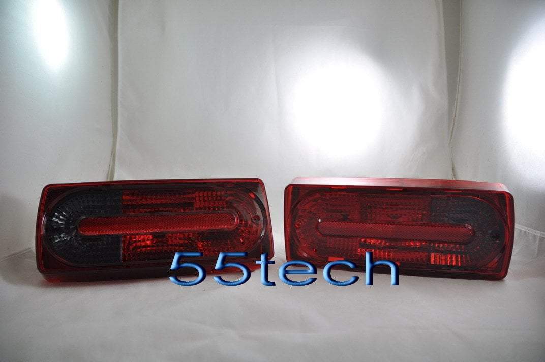 Mercedes Benz W463 G-Class 2010 Style Tail Light Covers - 55tech Motors