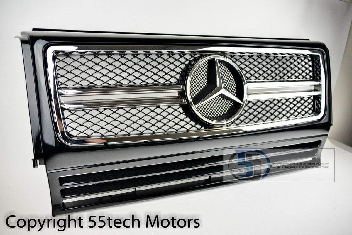 Mercedes Benz W463 G Wagon 2013 Style G63 AMG Style Grille - 55tech Motors