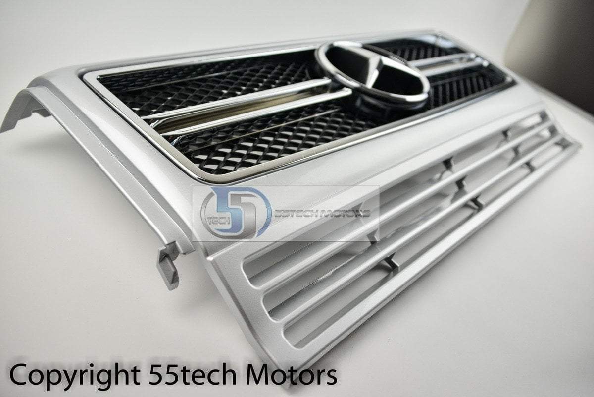 Mercedes Benz W463 G Wagon 2013 Style G63 AMG Style Grille - 55tech Motors