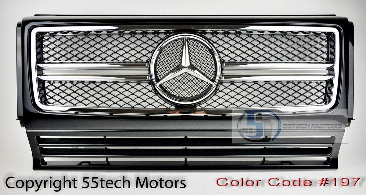 Mercedes Benz W463 G Wagon 2013 Style G63 AMG Style Grille - 55tech Motors