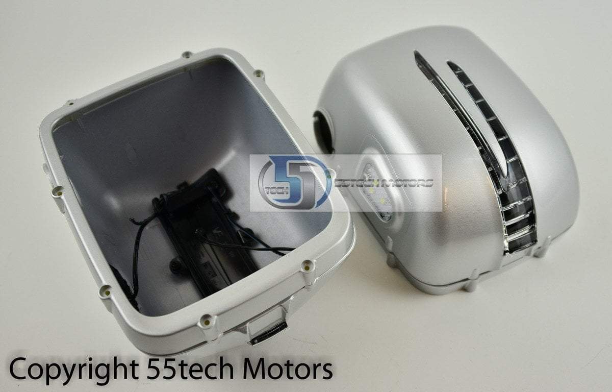 Mercedes Benz W463 Mirror Covers with NEW Arrow LED signal lights - 55tech Motors