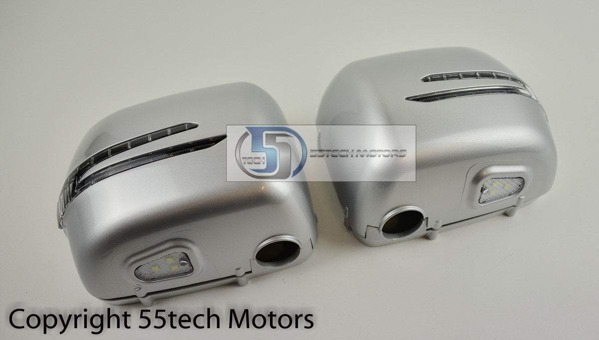 Mercedes Benz W463 Mirror Covers with NEW Arrow LED signal lights - 55tech Motors