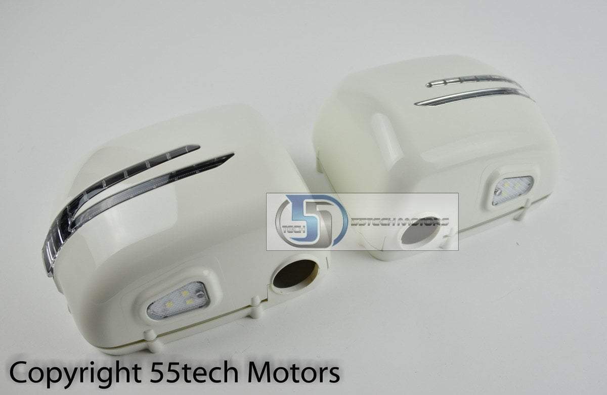 Mercedes Benz W463 Mirror Covers with NEW Arrow LED signal lights - 55tech Motors