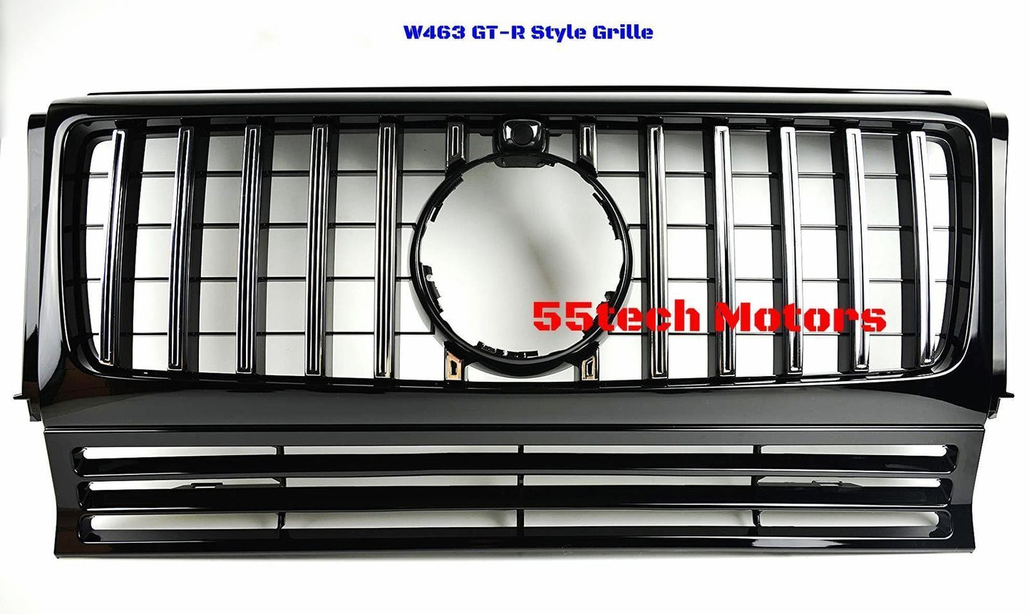 Mercedes G Class W463 GT R GTR Grille Grill G500 G55 1990-2017 - 55tech Motors