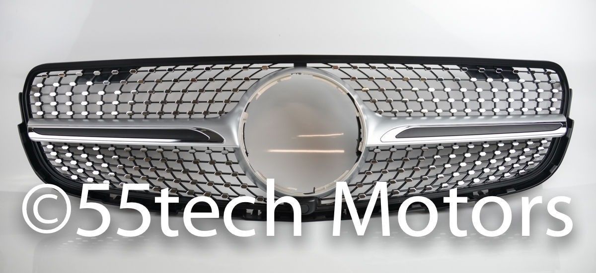 Mercedes GLC 2016-2018 Diamond Style grille - 55tech Motors