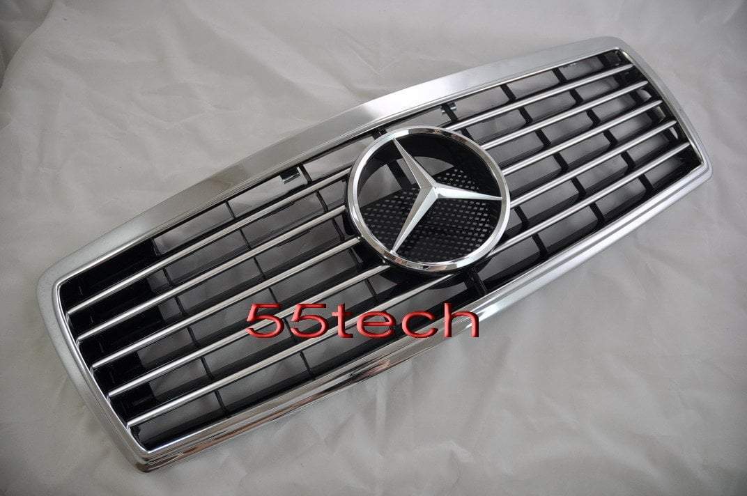 Mercedes W140 1992~1999 S-Class Grill w/frame - 55tech Motors