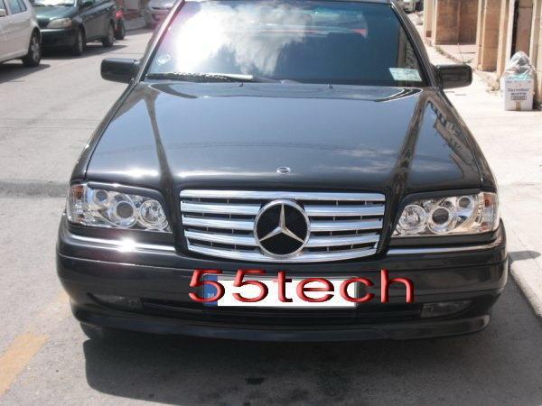 Mercedes W202 1993~2000 C-Class CL Style Grille - 55tech Motors