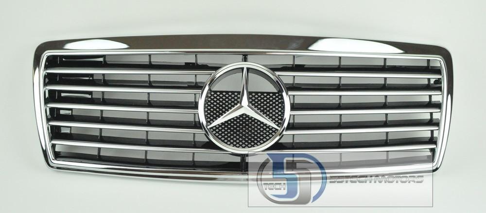 Mercedes W202 1993~2000 C-Class Sports Grille w/ Small Star - 55tech Motors