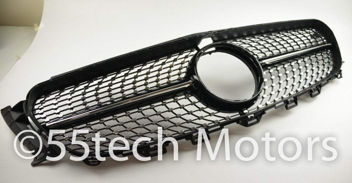 Mercedes W213 E class Diamond Style Grille AMG E400 E550 2016 2017 2018 - 55tech Motors