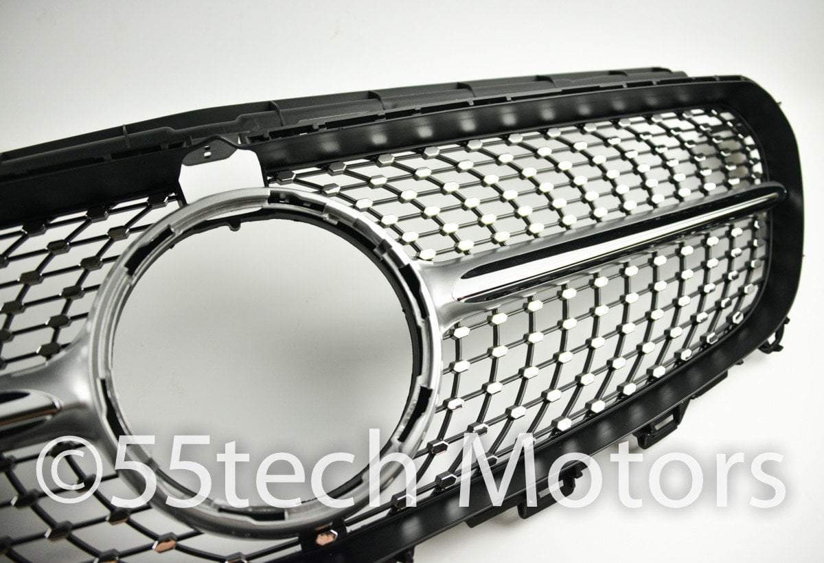 Mercedes W213 E class Diamond Style Grille AMG E400 E550 2016 2017 2018 - 55tech Motors