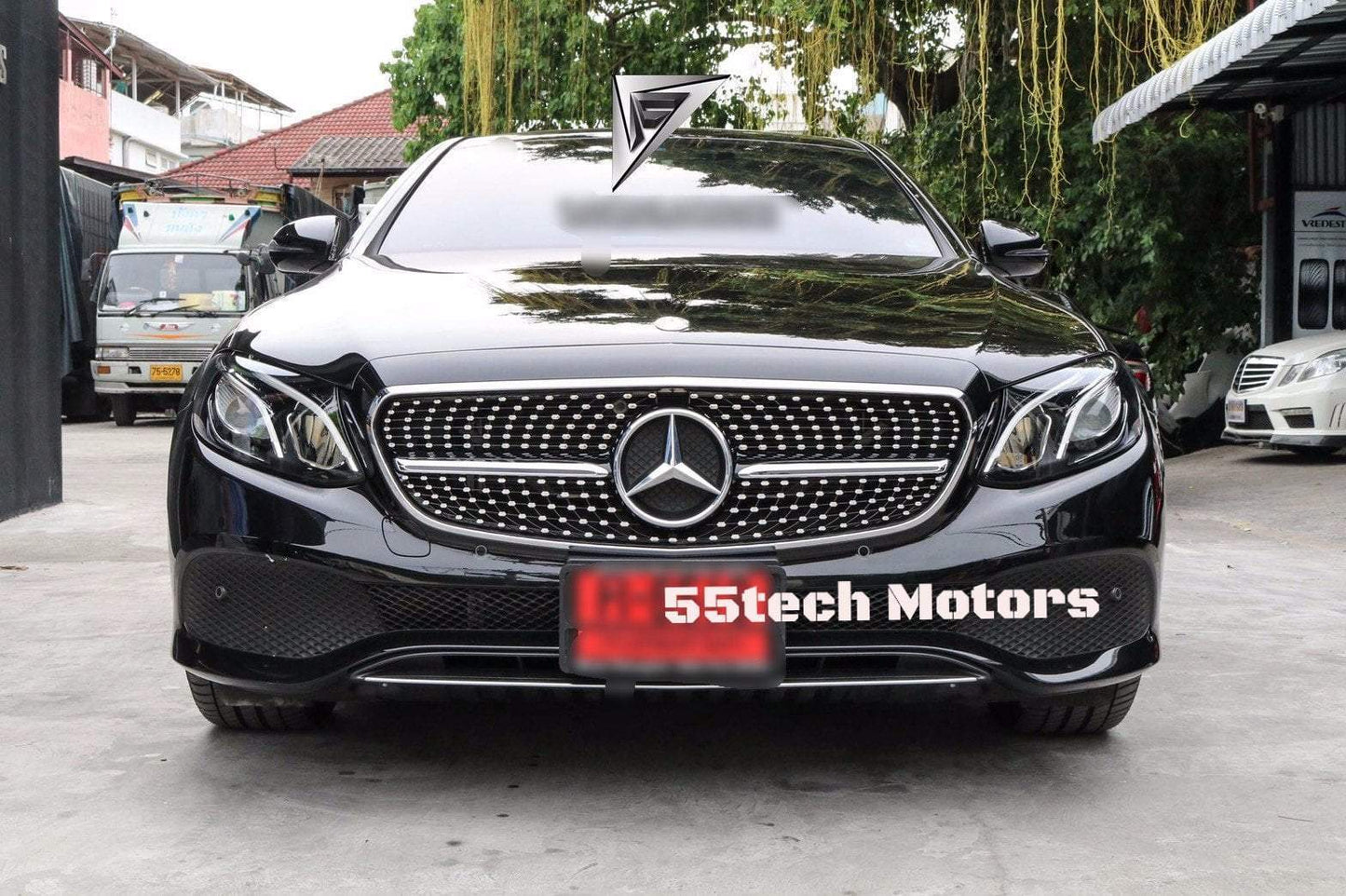 Mercedes W213 E class Diamond Style Grille AMG E400 E550 2016 2017 2018 - 55tech Motors