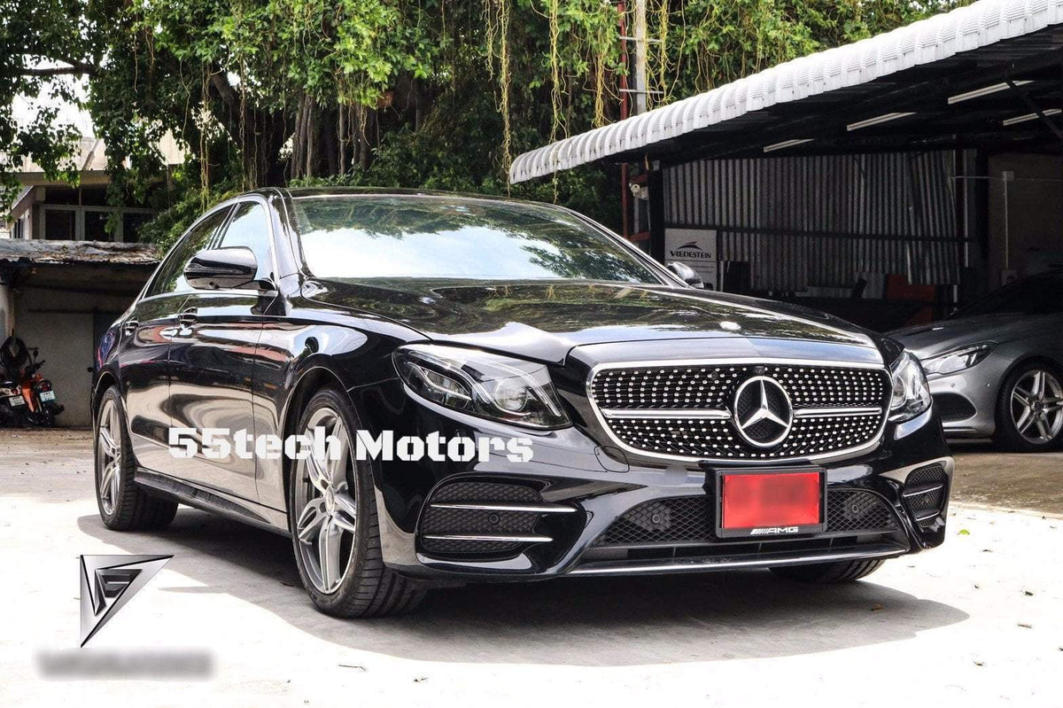 Mercedes W213 E class Diamond Style Grille AMG E400 E550 2016 2017 2018 - 55tech Motors