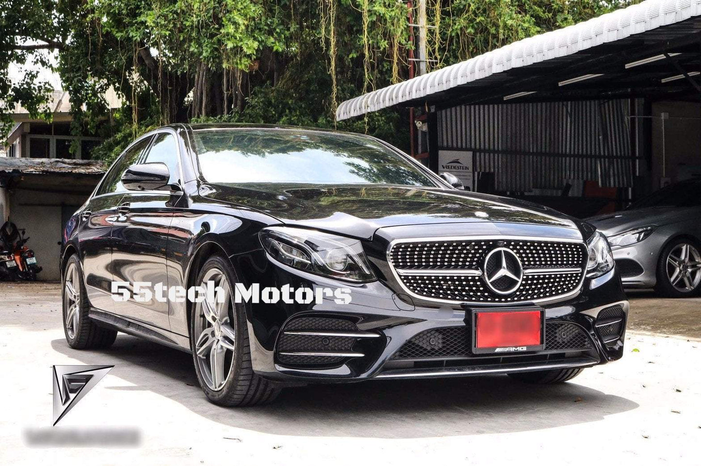 Mercedes W213 E class Diamond Style Grille AMG E400 E550 2016 2017 2018 - 55tech Motors