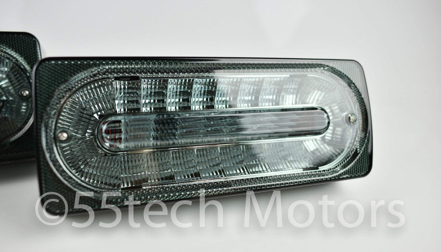 Mercedes W463 G Class LED Tail Light 1986~2016 G550 G500  G350 G63 G55 - 55tech Motors