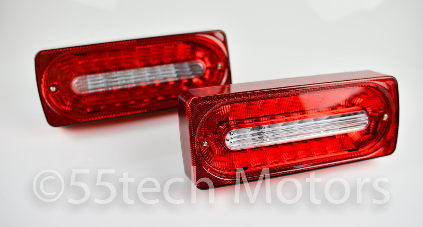 Mercedes W463 G Class LED Tail Light 1986~2016 G550 G500 G350 G63 G55 - 55tech Motors