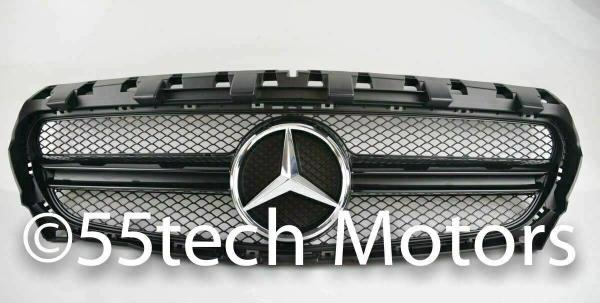 R117 2013-2016 1 Fin AMG Mesh Grille - 55tech Motors