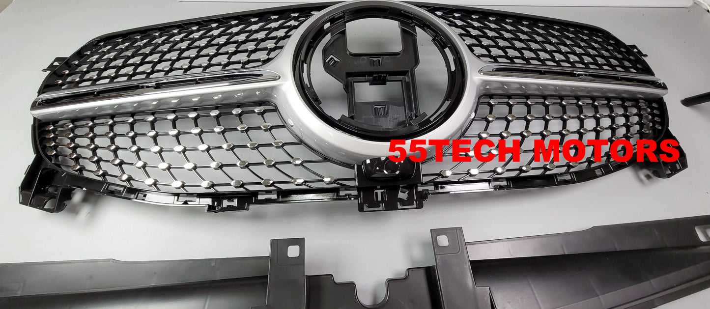 MERCEDES W167 GLE 2020-2021 DIAMOND GRILLE