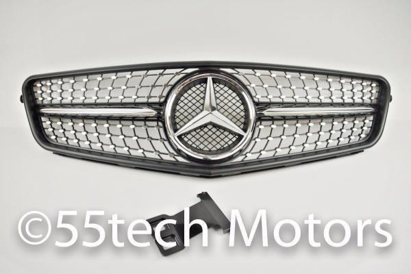 W204 2008-2013 C class Diamond Style grille - 55tech Motors