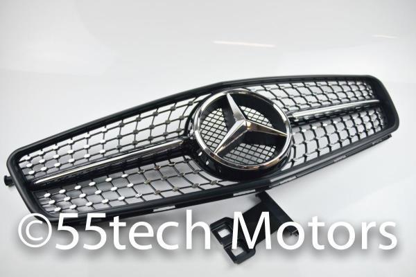 W204 2008-2013 C class Diamond Style grille - 55tech Motors