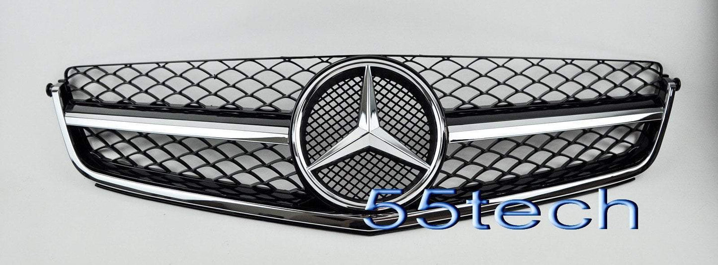 W204 C63 AMG Grille 2008~2011 (C63 AMG ONLY) - 55tech Motors