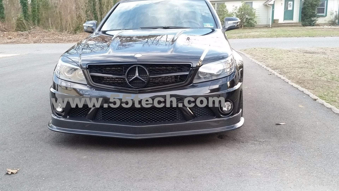 W204 C63 AMG Grille ILLUMINATED LED STAR 2008~2011 (C63 AMG ONLY) - 55tech Motors