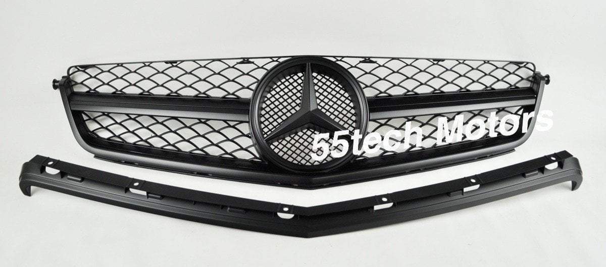 W204 C63 AMG Grille 2008~2011 (C63 AMG ONLY) - 55tech Motors