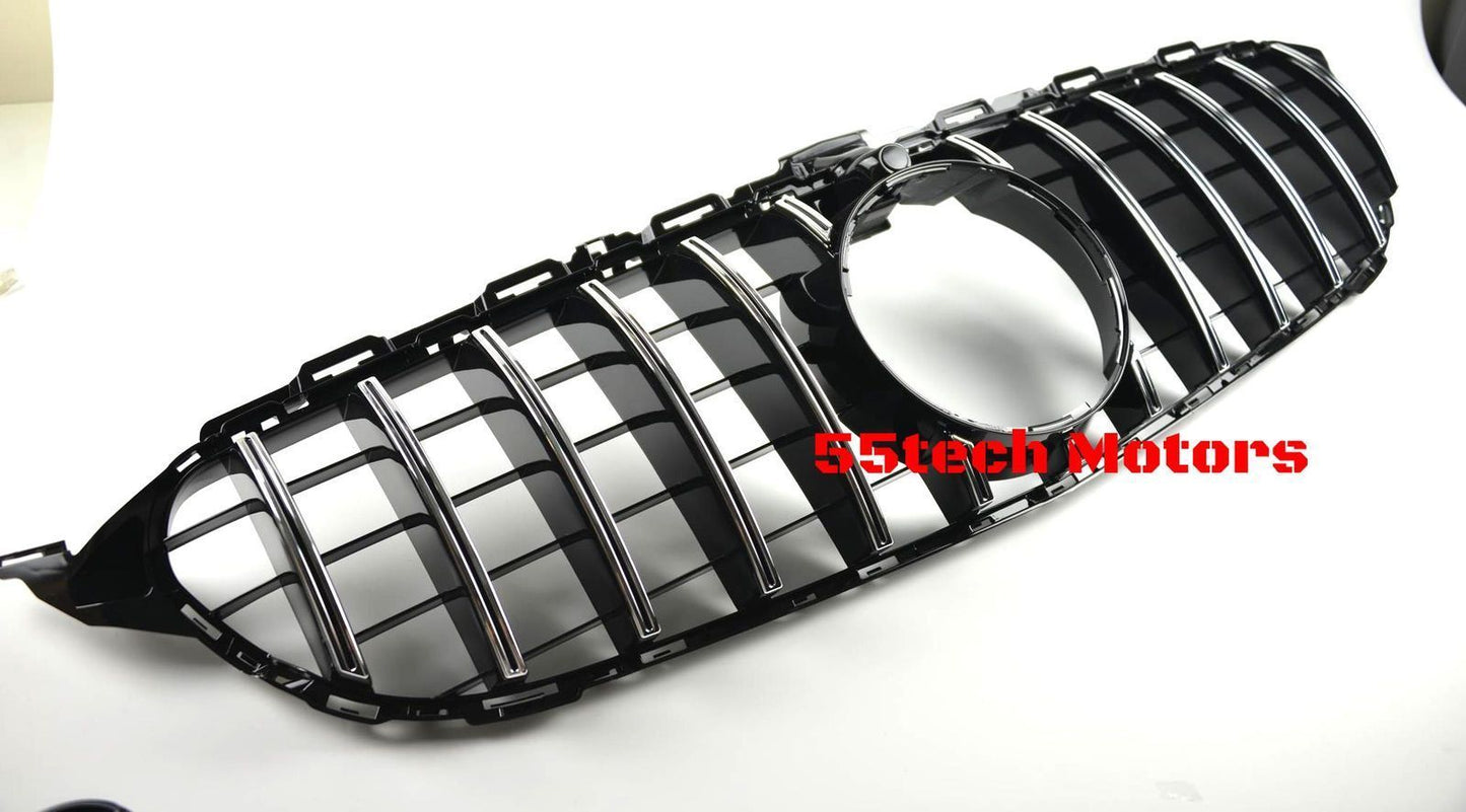 W205 GT-R Style Vertical Grille - 55tech Motors