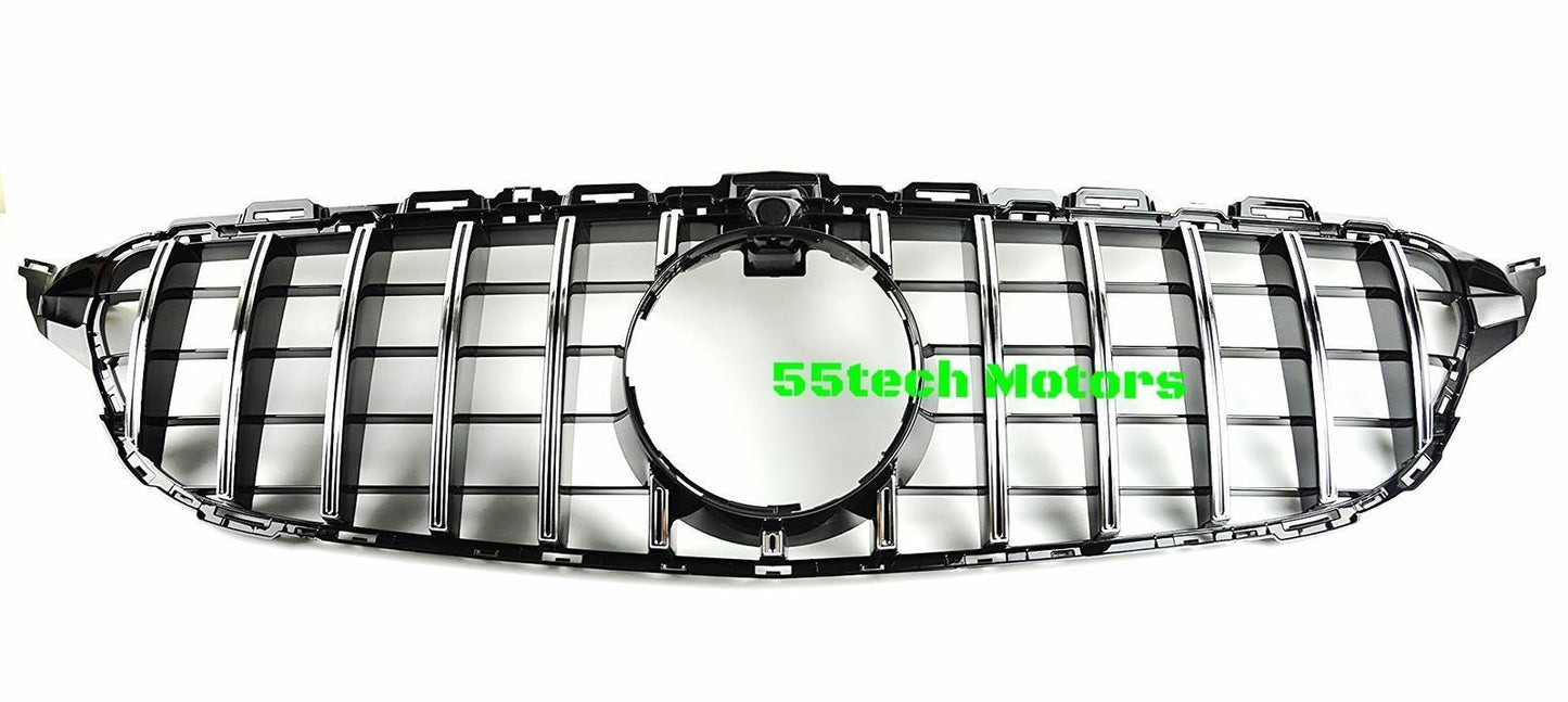 W205 GT-R Style Vertical Grille - 55tech Motors