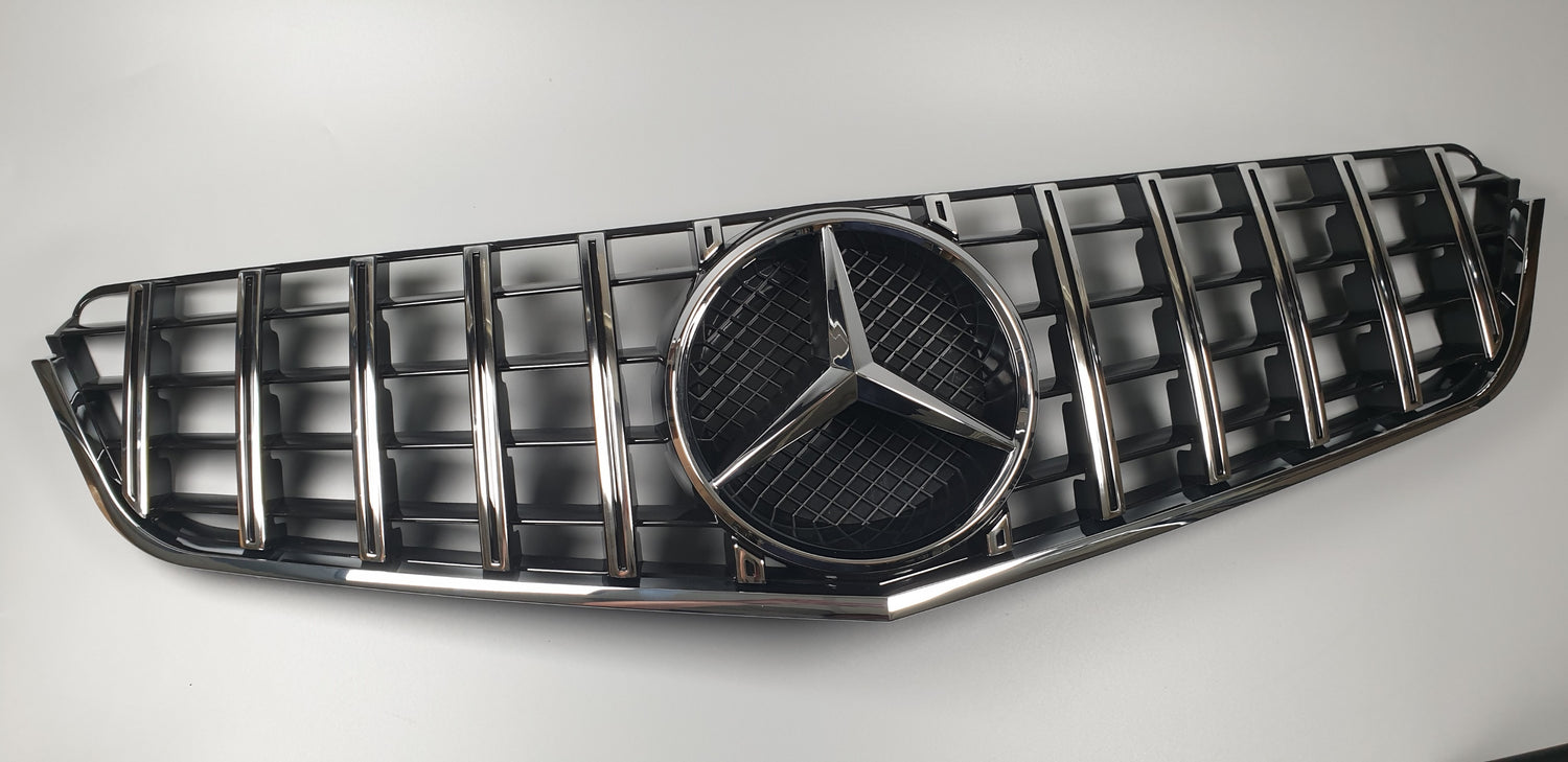 Mercedes Benz W207 E350 E550 COUPE Grille Grill GT GTR STYLE PANAMERICANA - 55tech Motors