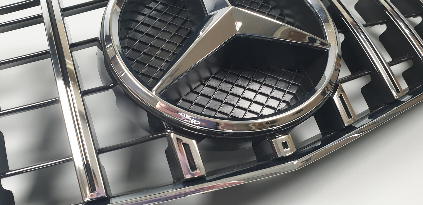 Mercedes Benz W207 E350 E550 COUPE Grille Grill GT GTR PANAMERICANA 2014 2016 - 55tech Motors