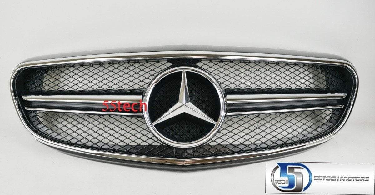 W212 2014~2015 E class E63 AMG Style Grille ( For Luxury model only) - 55tech Motors