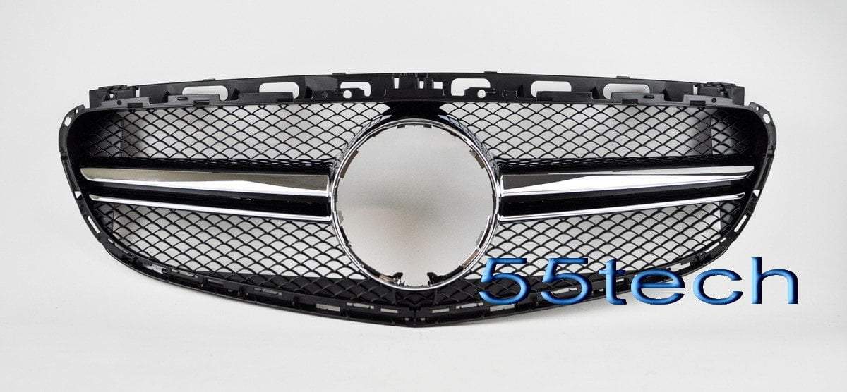 W212 2014~2015 E class E63 AMG Style Grille ( For Sport model only) - 55tech Motors