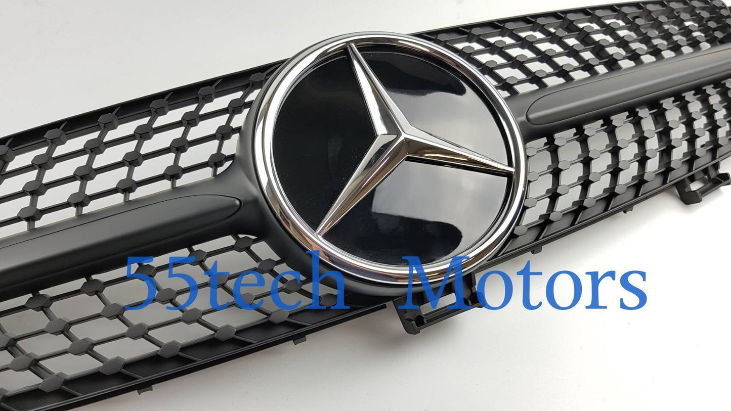 W219 CLS 2004~2008 Diamond Style Grille - 55tech Motors