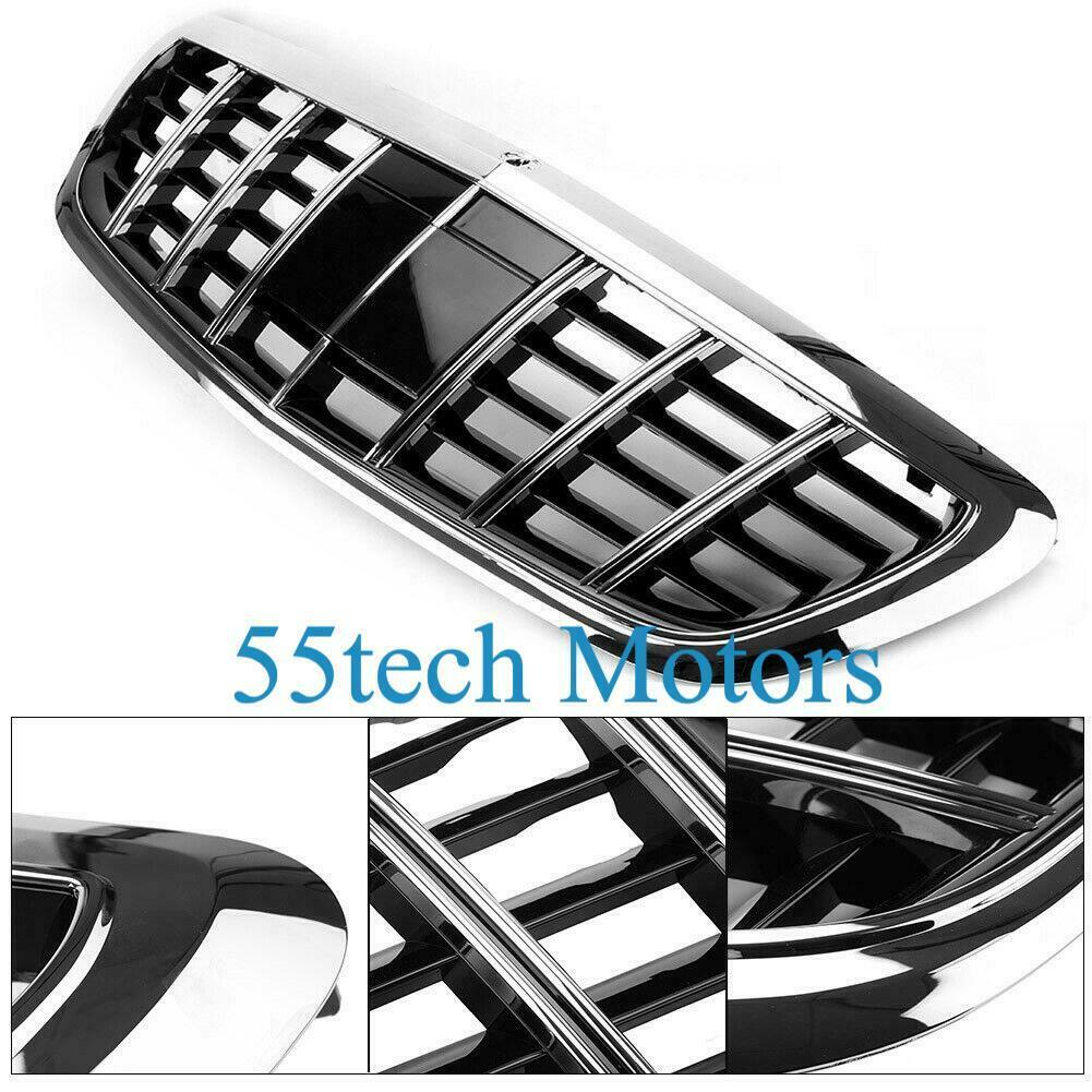 W222 S-Class GTR Style Grille S550 S600 S65 S63 2014 2015 2016 2017 2018 - 55tech Motors