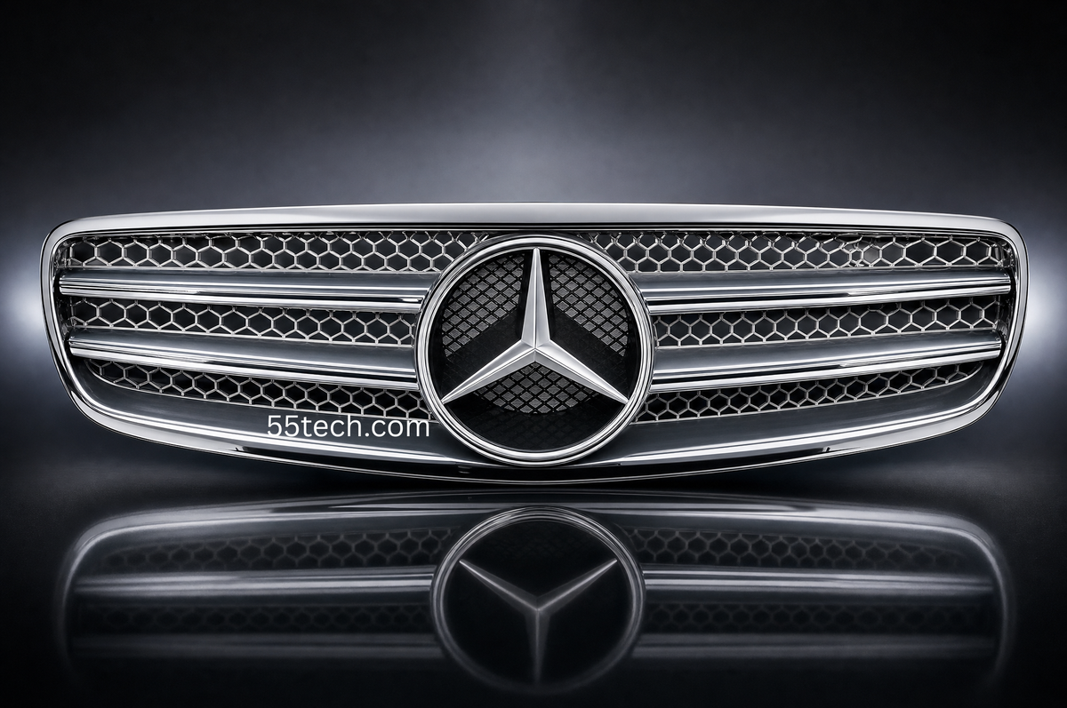 Mercedes R230 SL-Class 2003-2006 Grille with Frame