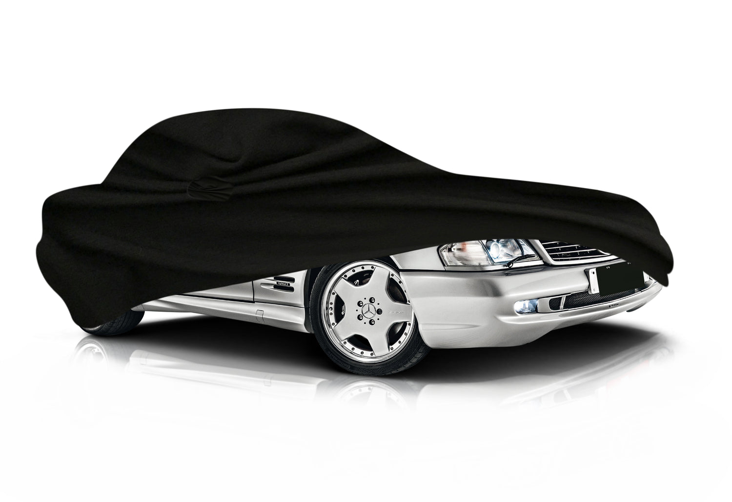 Car Cover for 𝗠𝗲𝗿𝗰𝗲𝗱𝗲𝘀 CLK 55 AMG Cabrio A208 1999-2006,Panda car  Covers All Season Protection Car Cover with Quick Install Tow Rope