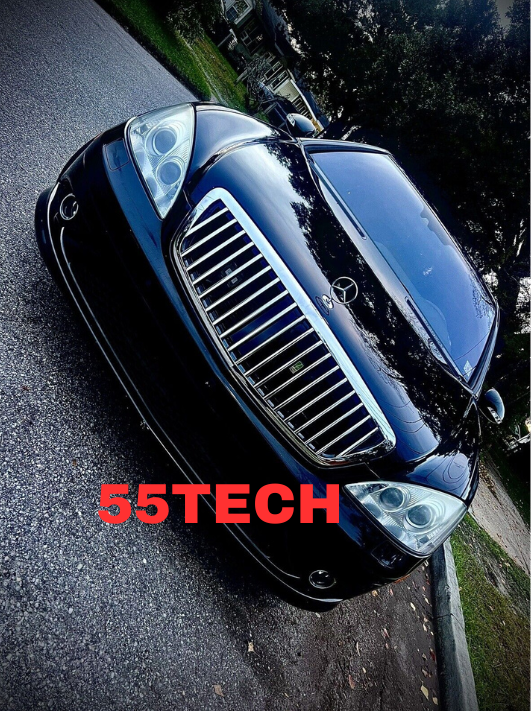 Mercedes Benz W221 2007 2008 2009 S-Class Maybach Style GTR Grille