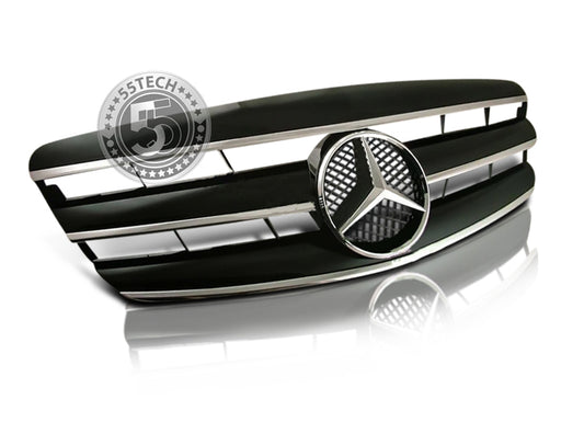 Mercedes W221 S-Class 2007-2009 3-Fin Sports Grille