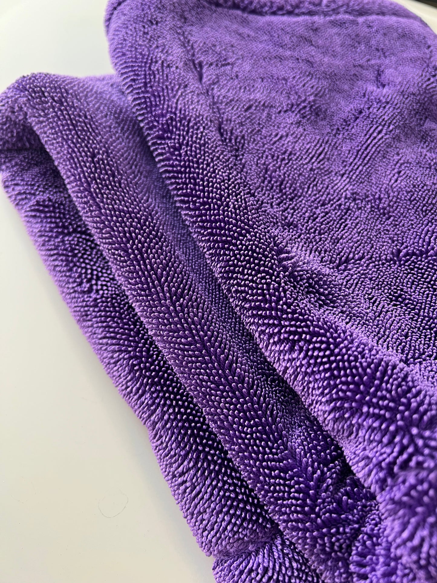 55tech Fast-Drying Microfiber Car Wash Towel, Twist-Loop Pile, Superior Absorbency for Cars, Trucks, SUVs and Boats
