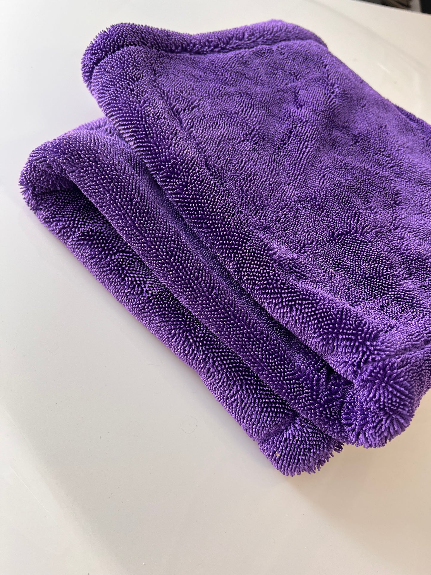 55tech Fast-Drying Microfiber Car Wash Towel, Twist-Loop Pile, Superior Absorbency for Cars, Trucks, SUVs and Boats