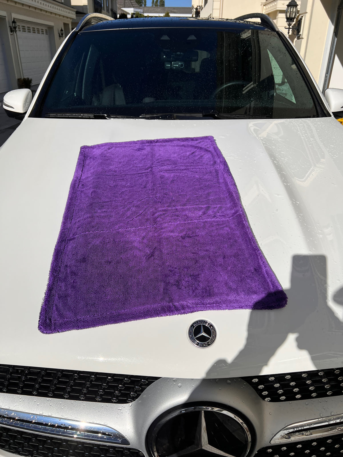 55tech Fast-Drying Microfiber Car Wash Towel, Twist-Loop Pile, Superior Absorbency for Cars, Trucks, SUVs and Boats